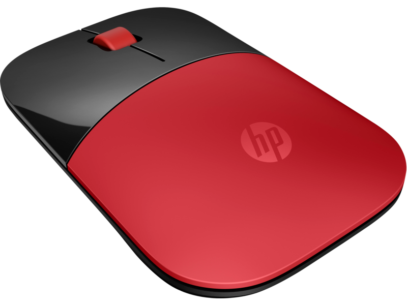 HP Z3700 Wireless Mouse (V0L82AA) - Red