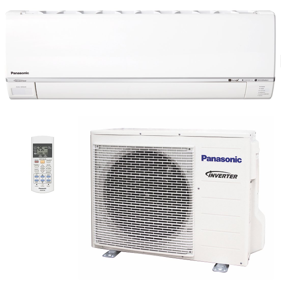 Panasonic CS-E15RKDW (45-55 m2, Inverter)