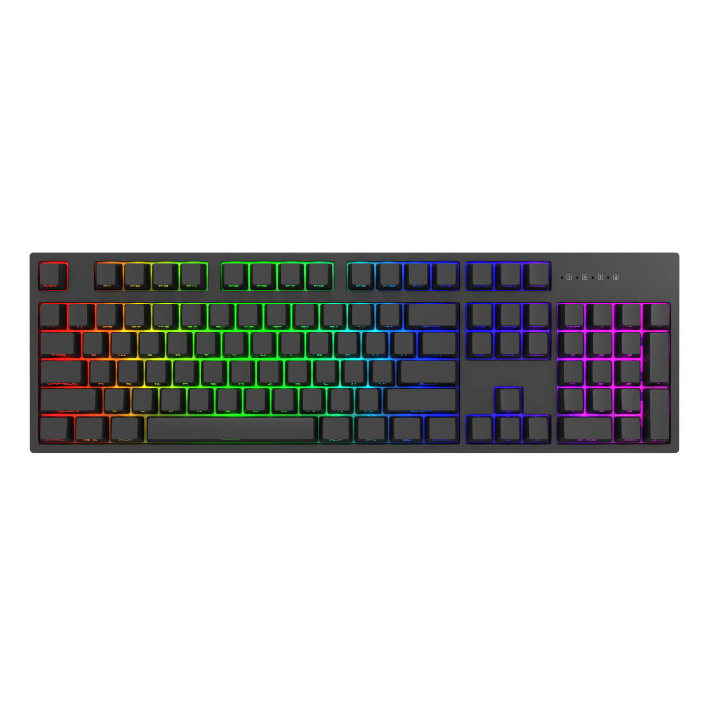 Dark Project - One KD PRO104A Keyboard ABS Gateron Optical Red EU