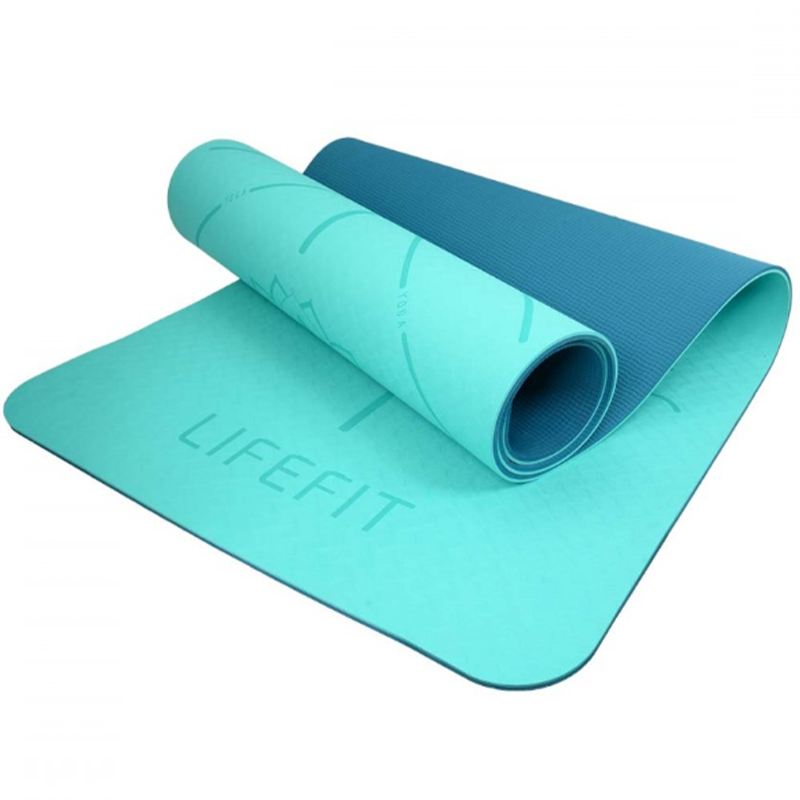 იოგას ხალიჩა LIFEFIT RELAX DUO (183 X 58 CM)