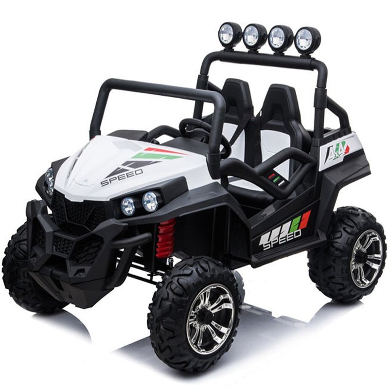 ბავშვის ელექტრო მანქანა S2588-1 BIG-W BIG BUGGY ტყავის სავარძლით - ბიგმარტი