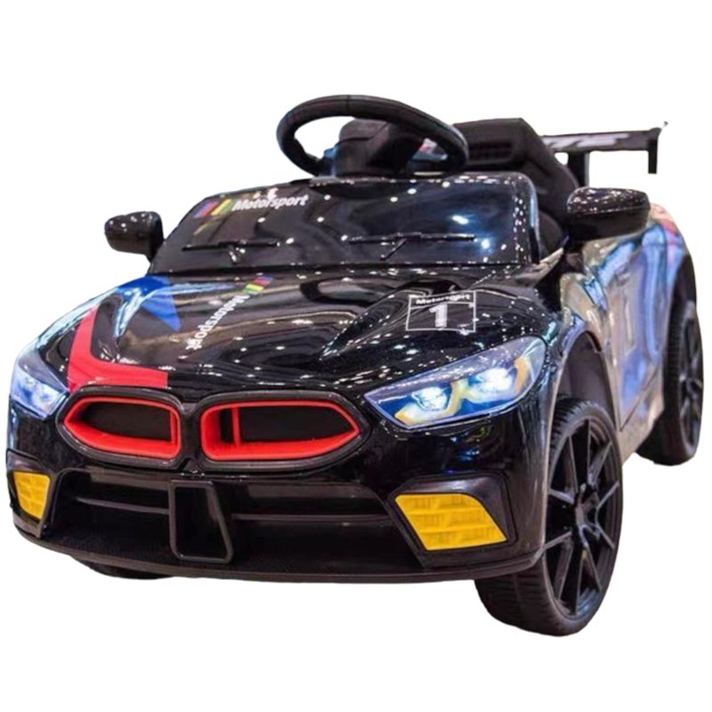 ბავშვის ელექტრო მანქანა BMW M8-SPORT 808-B BLACK - ბიგმარტი