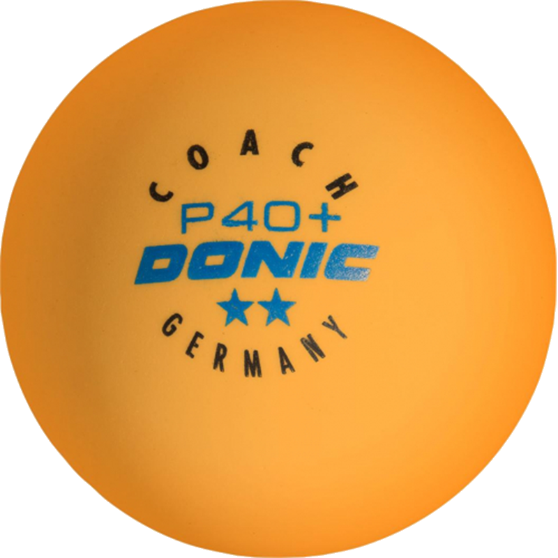 მაგიდის ტენისის ბურთების ნაკრები DONIC P40+ COACH (6PCS)