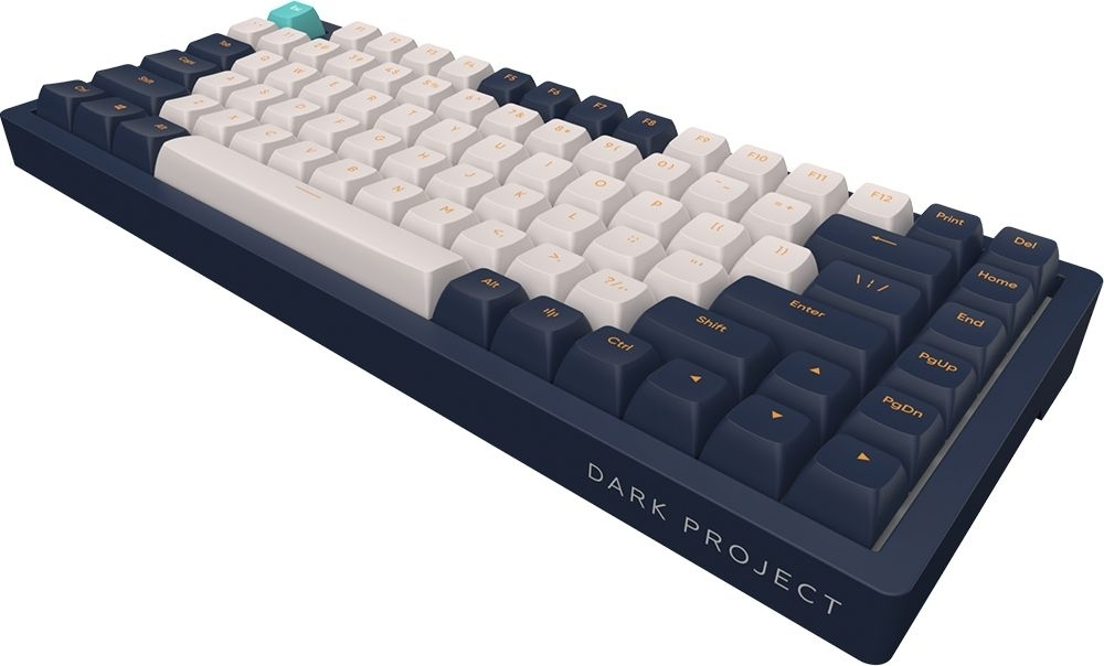 Dark Project KD83A Ivory Navy Blue RGB ANSI Layout EN