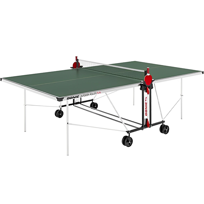 ტენისის მაგიდა DONIC OUTDOOR ROLLER FUN GREEN (4250819016655)