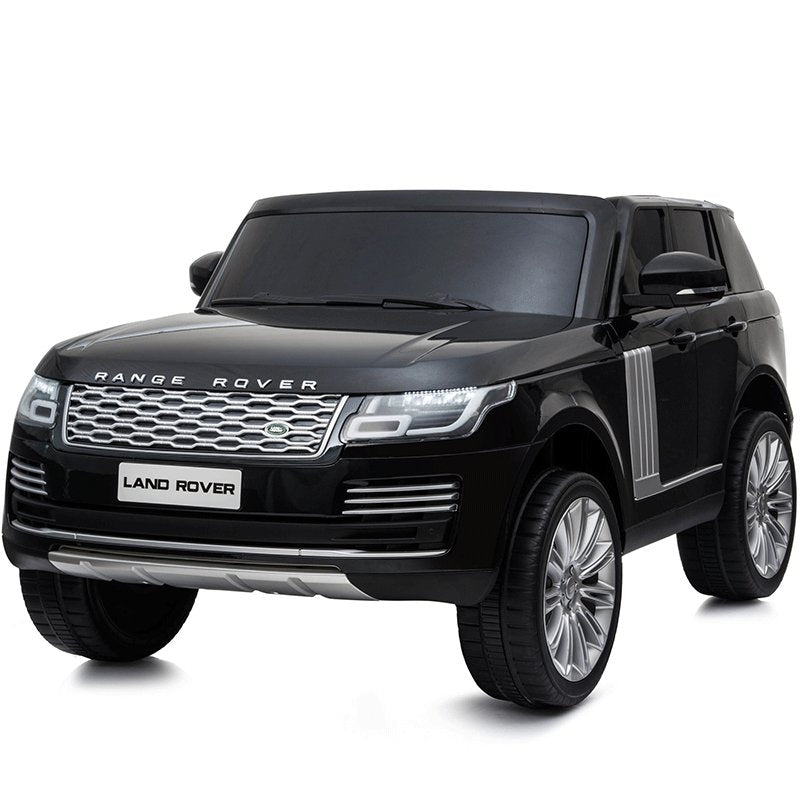 ბავშვის ელექტრო მანქანა RANGE ROVER-2/BLACK ტყავის სავარძლით - ბიგმარტი