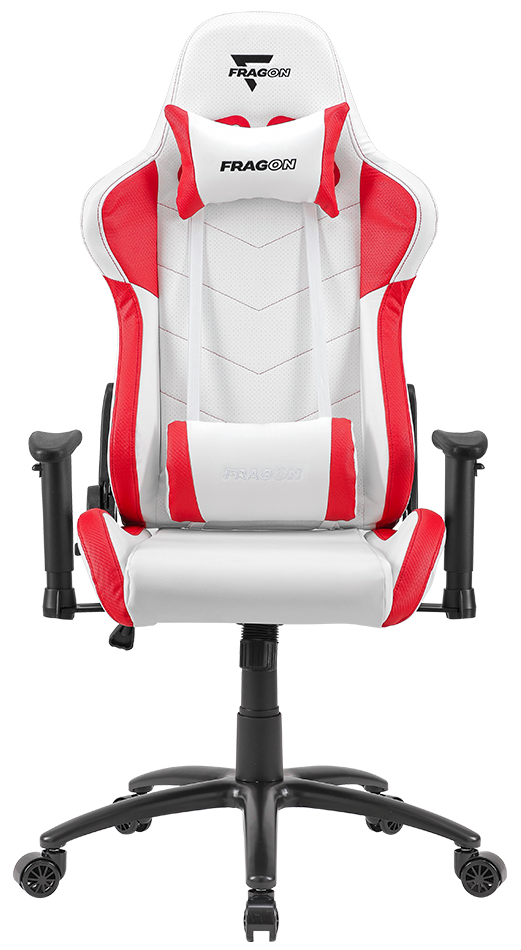 Fragon Game Chair 2X Series - White/Red