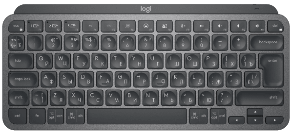 Logitech MX Keys Mini RUS Layout - Graphite