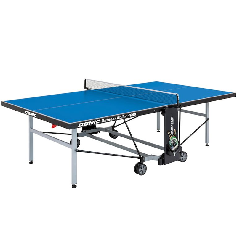 ტენისის მაგიდა DONIC OUTDOOR ROLLER 1000 6MM BLUE (4250819012251)