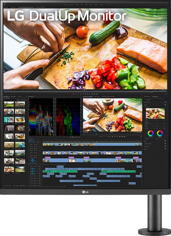 LG 28" 28MQ780-B DualUp Monitor with Ergo Stand