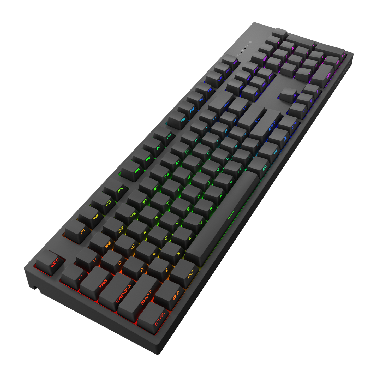 Dark Project - One KD PRO104A Keyboard ABS Gateron Optical Red EU