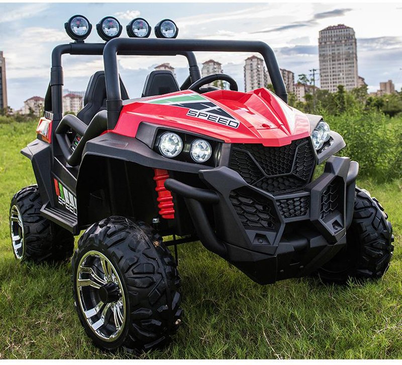 ბავშვის ელექტრო მანქანა S2588-1 BIG-R BIG BUGGY ტყავის სავარძლით - ბიგმარტი