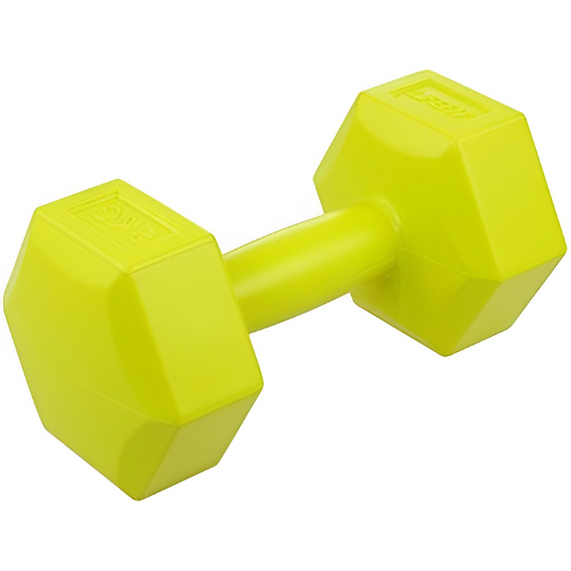 ჰანტელი LIFEFIT VINYL DUMBBELL (2 KG, 1 PC)