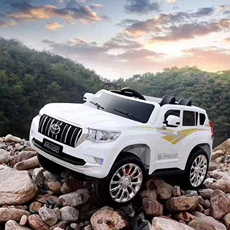 ბავშვის ელექტრო მანქანა TOYOTA LAND CRUISER PRADO WN-601-W - ბიგმარტი