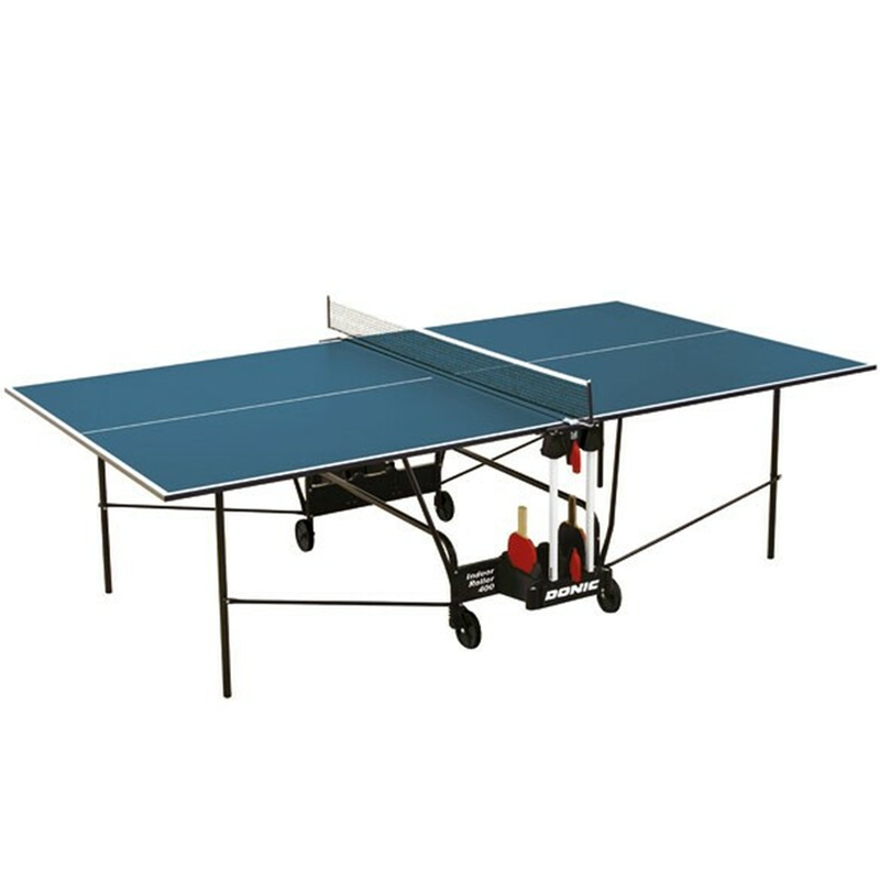 ტენისის მაგიდა DONIC INDOOR ROLLER 400 16MM BLUE (4250819024810)
