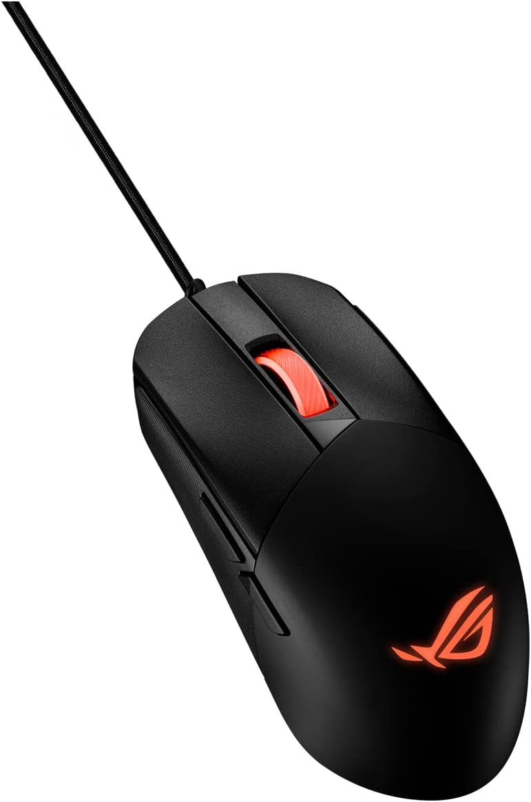 Asus ROG Strix Impact III Gaming Mouse - Black (90MP0300-BMUA00)