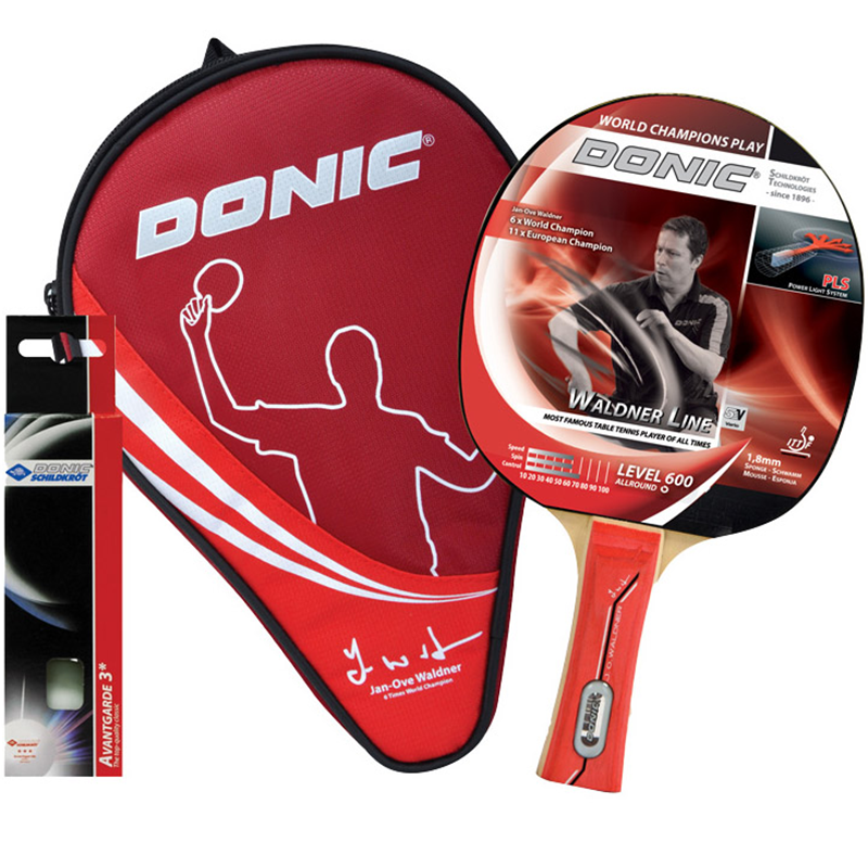 მაგიდის ტენისის ჩოგანი DONIC WALDNER TT-SET 600