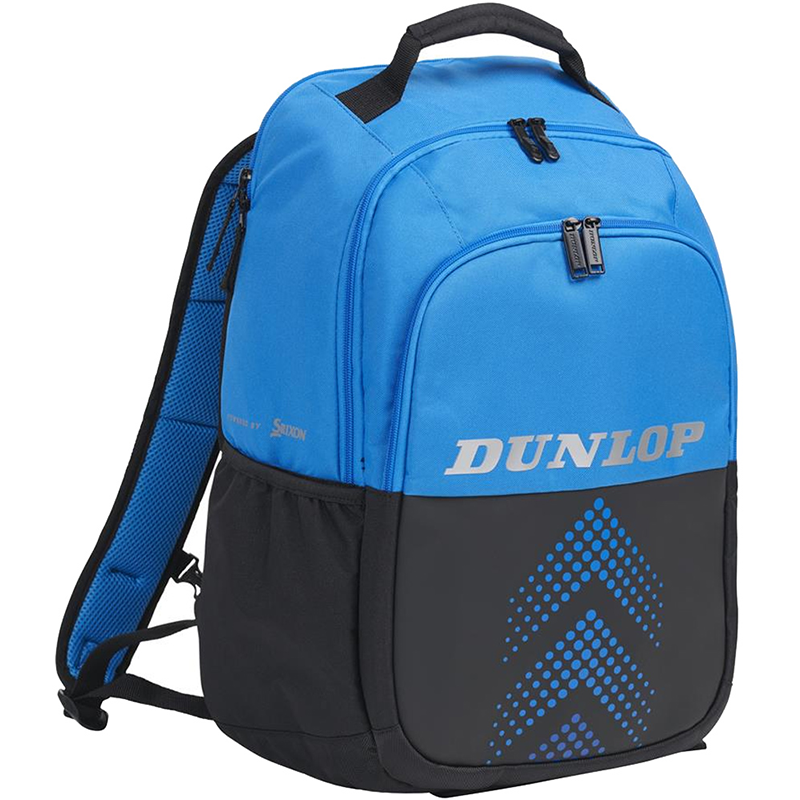 ჩოგბურთის ჩანთა DUNLOP FX PERFORMANCE BACKPACK (34 X 24 X 48 სმ) BLACK/BLUE