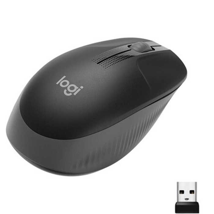 Logitech M190 Wireless Mouse (L910-005906) - Grey