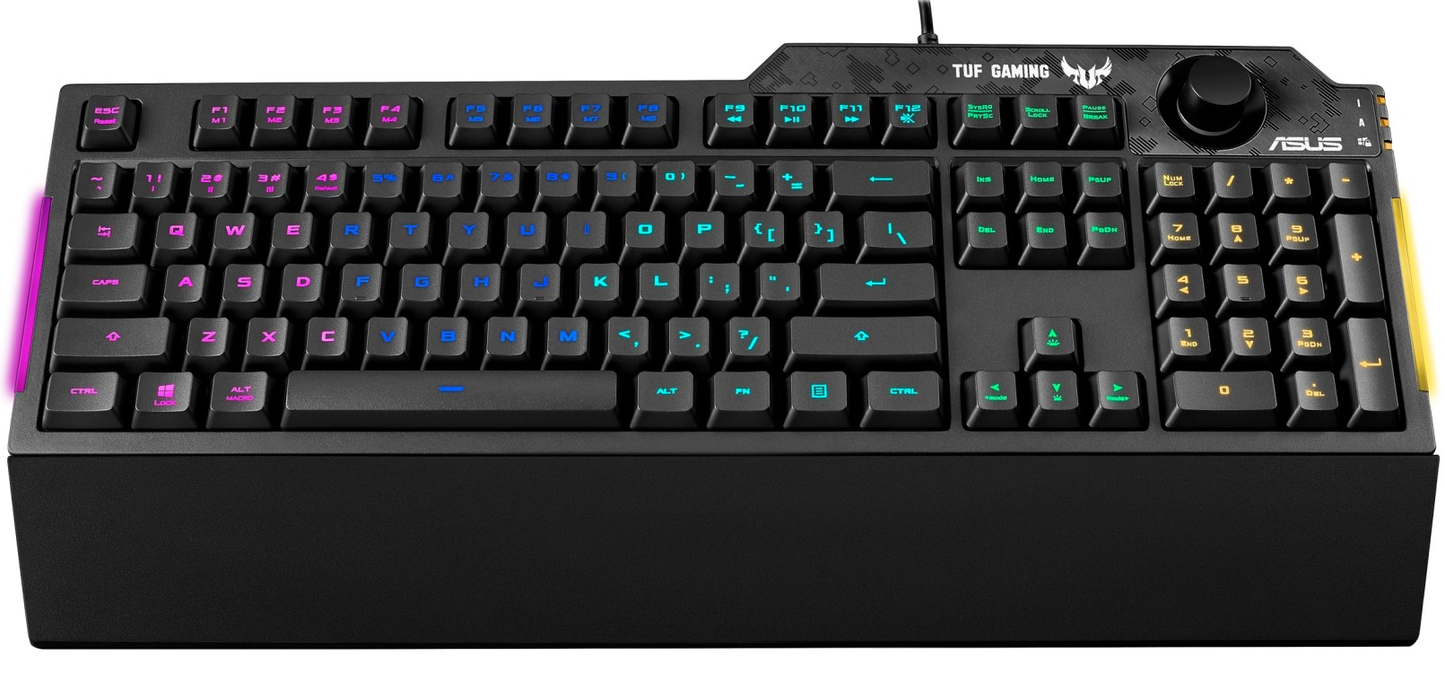 Asus RA04 TUF Gaming keyboard K1 RGB - Black (90MP01X0-BKRA00)