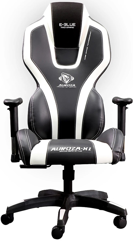 E-Blue Auroza Gaming Chair (EEC410BWAA-IA) - White