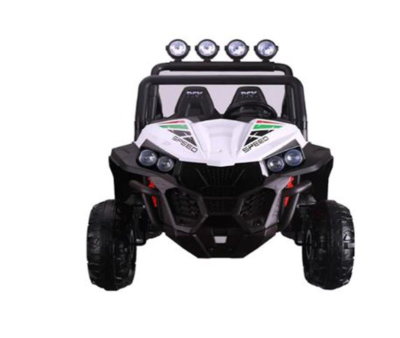 ბავშვის ელექტრო მანქანა S2588-1 BIG-W BIG BUGGY ტყავის სავარძლით - ბიგმარტი