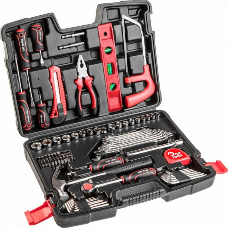 ხელსაწყოების ნაკრები TOP TOOLS 38D535