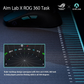 Asus ROG Hone Ace Aim Lab Edition Mousepad -Black (90MP0380-BPUA00)