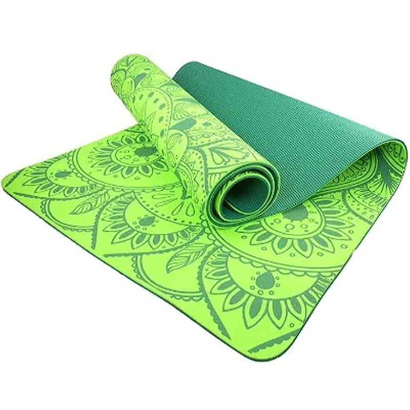 სავარჯიშო ხალიჩა LIFEFIT MANDALA DUO 4891223132373 (183X58 სმ) GREEN