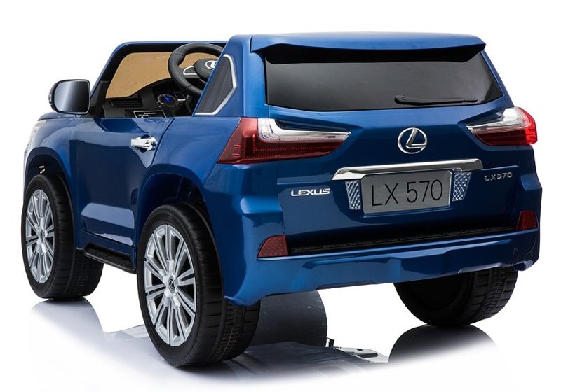 ბავშვის ელექტრო მანქანა LEXUS LX 570-BLU - ბიგმარტი