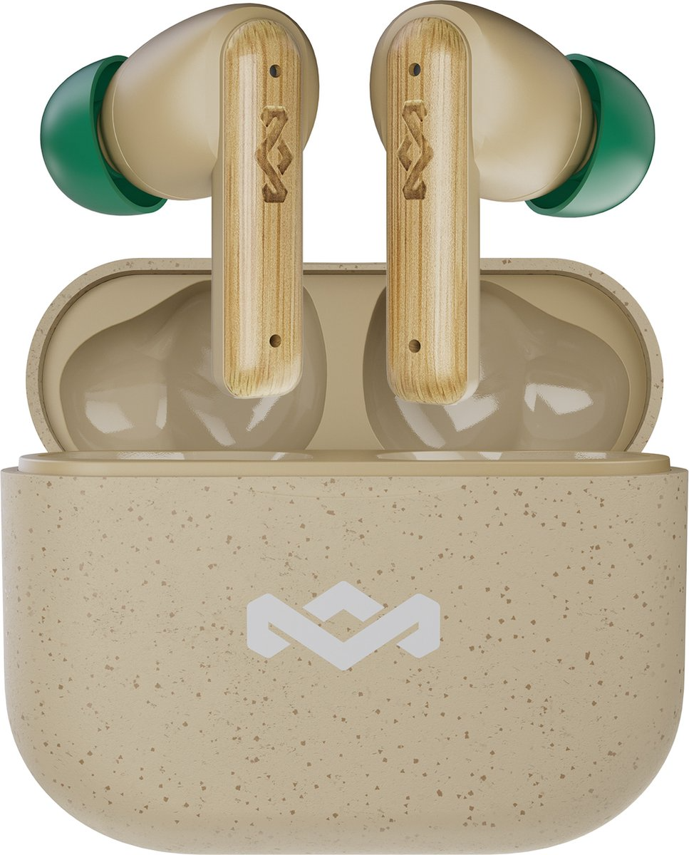 House of Marley Little Bird TWS Exec Earbuds - Cream (EM-JE123-CE)