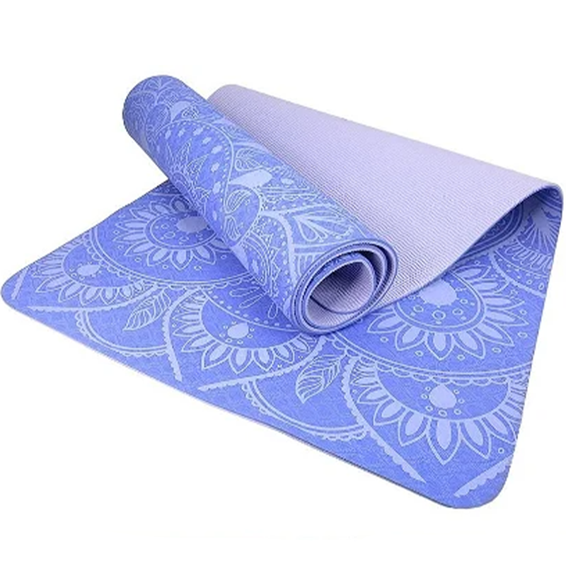 სავარჯიშო ხალიჩა LIFEFIT MANDALA DUO (183X58 სმ) BLUE