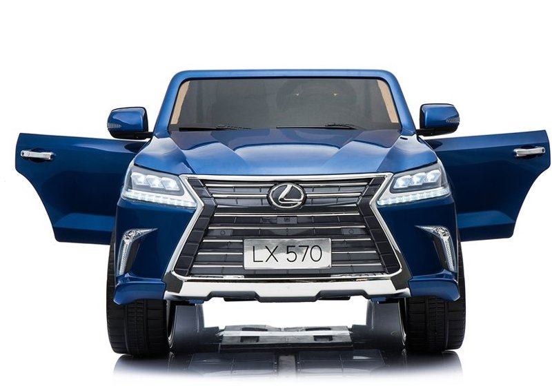 ბავშვის ელექტრო მანქანა LEXUS LX 570-BLU - ბიგმარტი