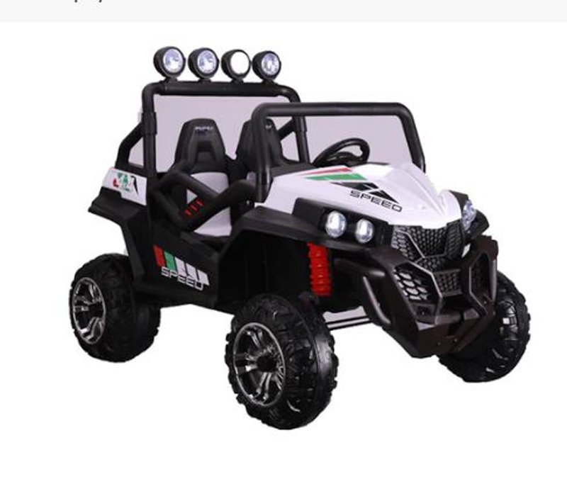 ბავშვის ელექტრო მანქანა S2588-1 BIG-W BIG BUGGY ტყავის სავარძლით - ბიგმარტი