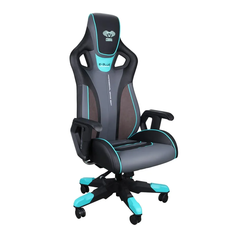 E-Blue EEC313BLAA-IA Gaming Chair - Blue/Gray