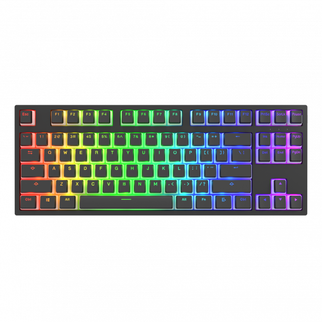 Dark Project - One KD87A Keyboard Pudding Gateron Optical 2.0 Red EU