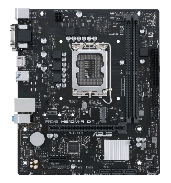 Asus Prime H610M-R D4-SI (90MB1B40-M0ECY0)