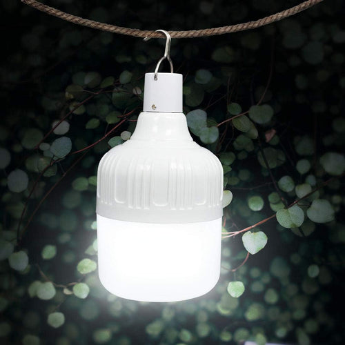 ეკონომიური ბატარეაზე მომუშავე ნათურა, საკიდით