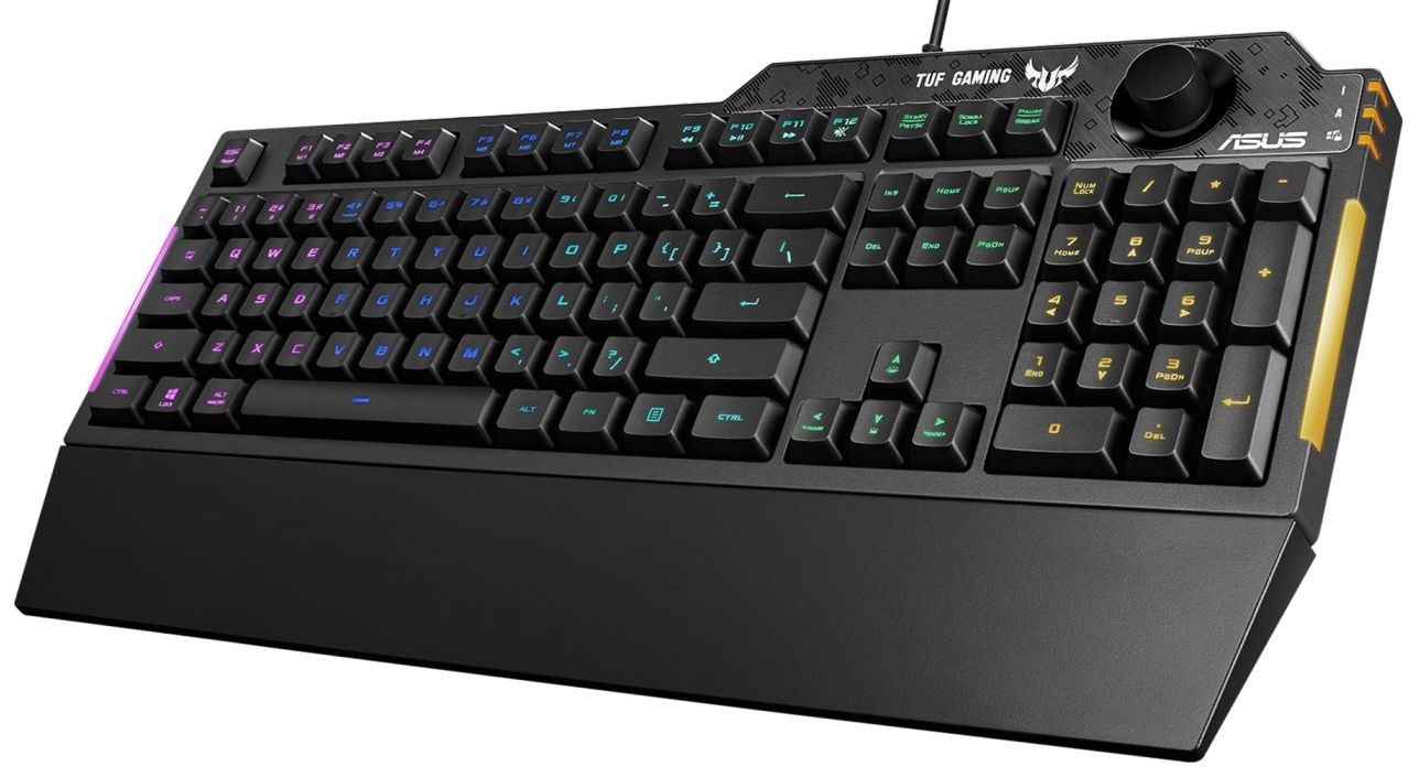 Asus RA04 TUF Gaming keyboard K1 RGB - Black (90MP01X0-BKRA00)