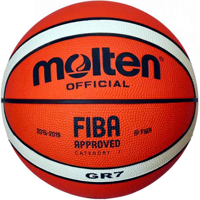 კალათბურთის ბურთი MOLTEN BGR7-OI FIBA სავარჯიშო, რეზინი, ზომა 7