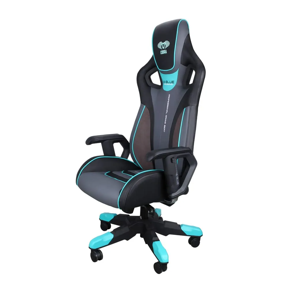 E-Blue EEC313BLAA-IA Gaming Chair - Blue/Gray