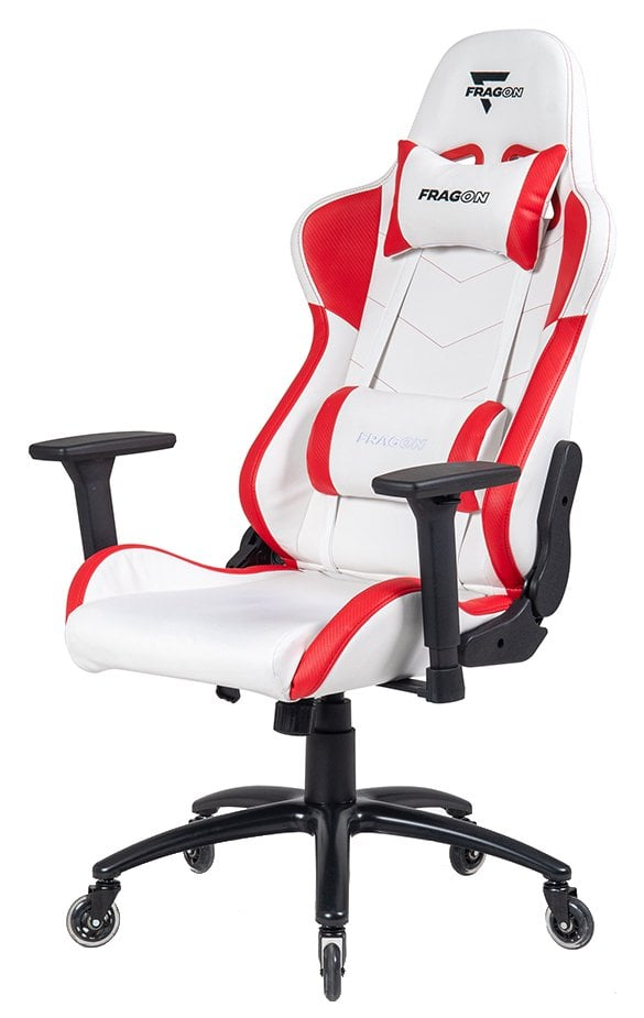 Fragon Game Chair 3X Series - White/Red