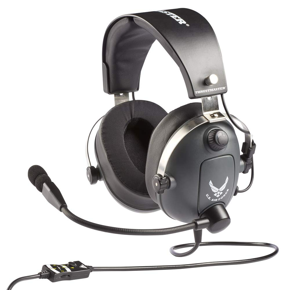 Thrustmaster Racing Headset Flight U.S. Air Force Edition - Black