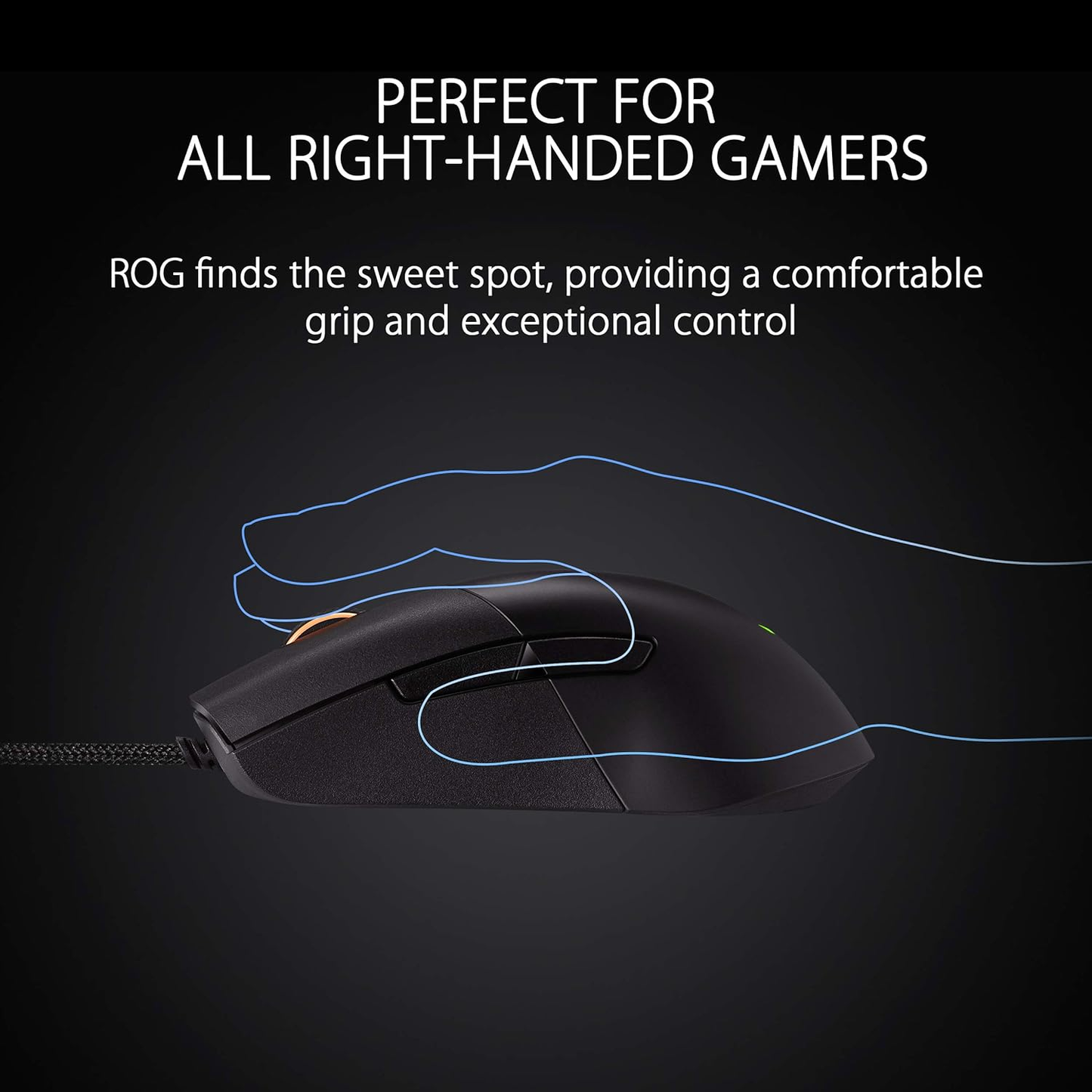 Asus ROG Keris Gaming Mouse - Black (90MP01R0-B0UA00)