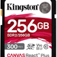 Kingston 256GB SDXC Canvas React Plus (SDR2/256GB)