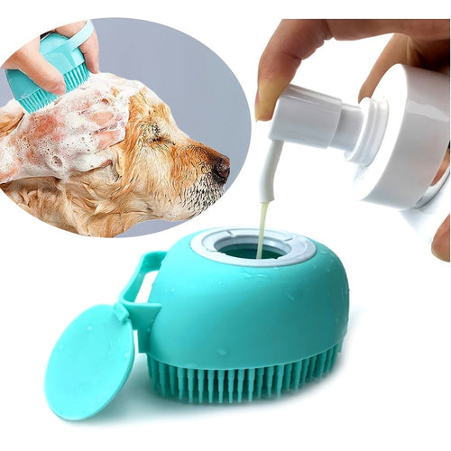 სილიკონის ჯაგრისი დისპენსერით