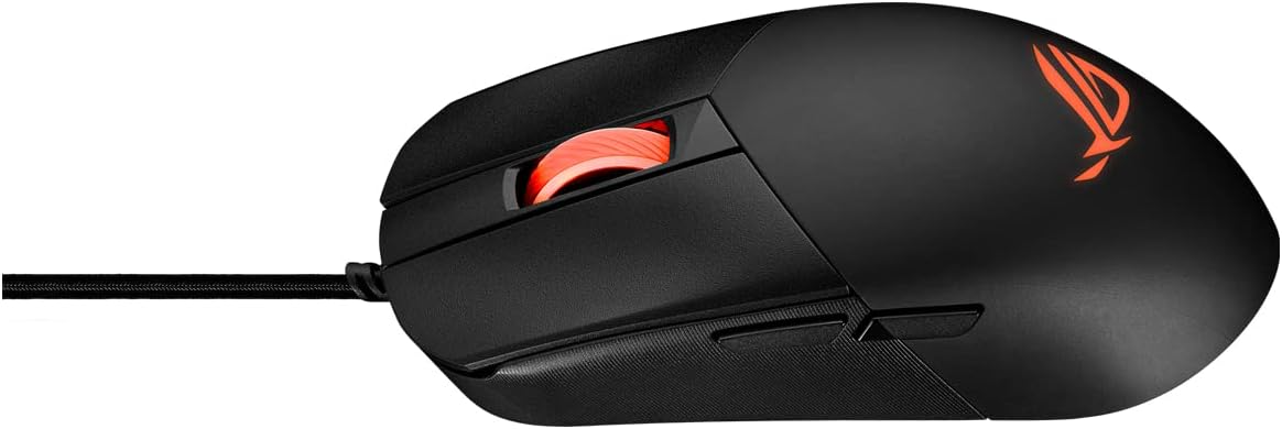 Asus ROG Strix Impact III Gaming Mouse - Black (90MP0300-BMUA00)