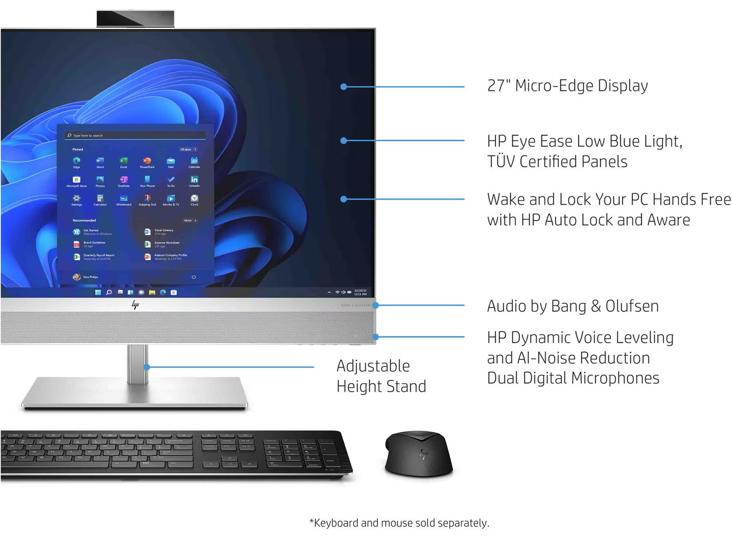 HP EliteOne 870 G9 All-in-One PC (5L407ES)