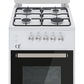 Oz OSMALL50X50W4G Oven-Gas White