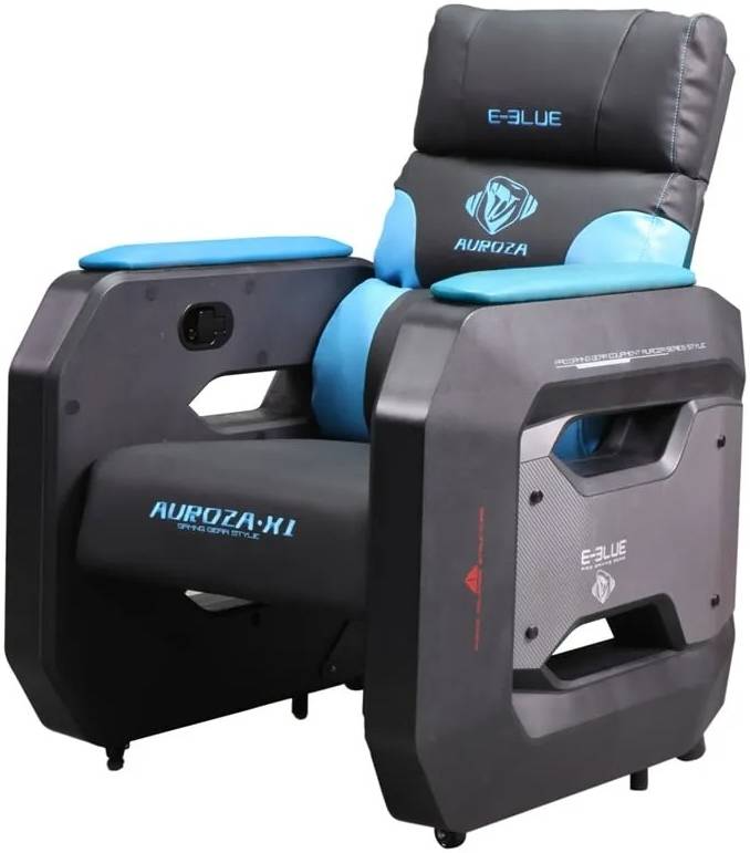 E-Blue Gaming Sofa With Movable Scroll Casters - Blue (EEC359BBAA-IA)